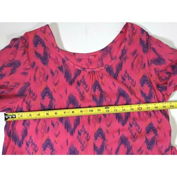 Fresh Produce Pink Dress Pink Aztec Print - Picture 8 of 11